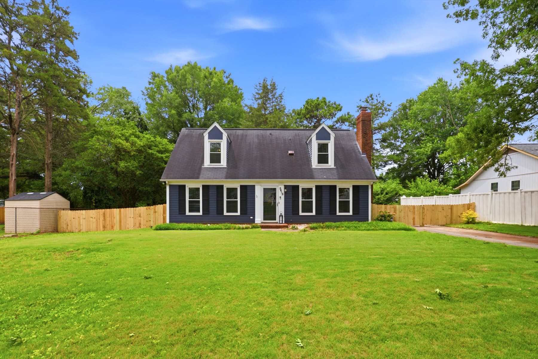Exterior of 9418 Split Rail Ln in Charlotte